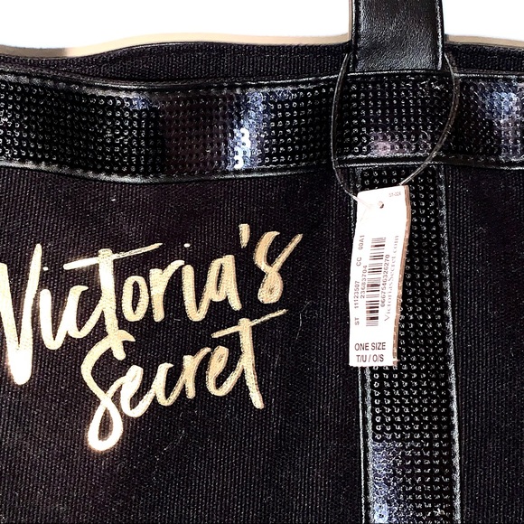 VICTORIA’s SECRET X-Large Sequins Tote Bag - Picture 6 of 13